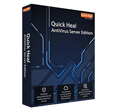 quick heal antivirus for server regular, 3 years (dvd)